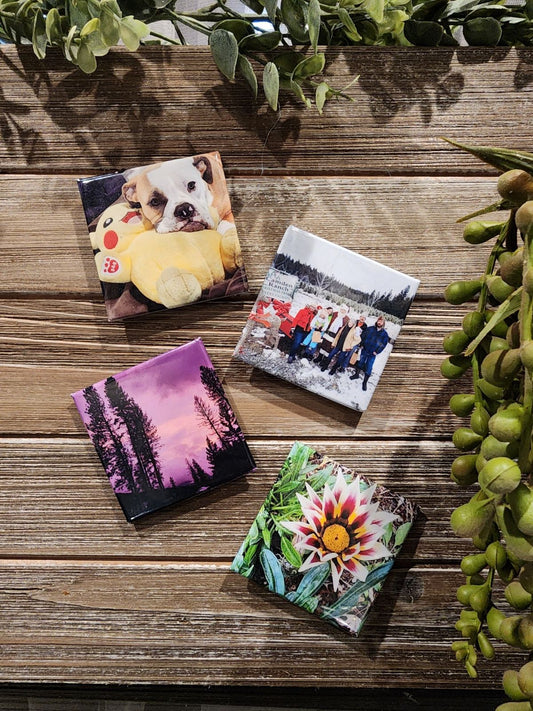 6 Custom Photo Magnets