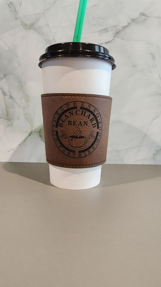 Leatherette Coffee Sleeve