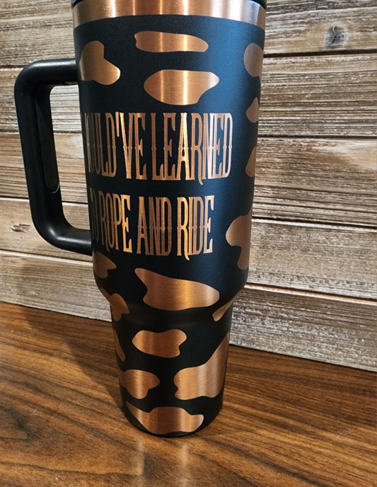 Rope & Ride 40oz Tumbler